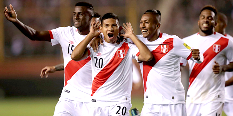 Peru foi a última seleção a se classificar para o Mundial